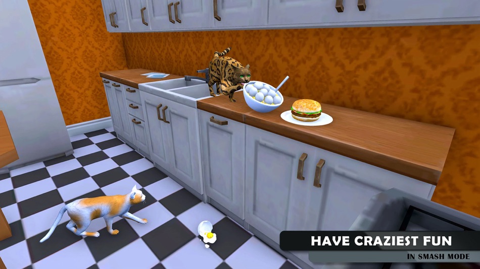 #1. Cat Family Simulator Game (iOS) بواسطة: Zeeshan Younas
