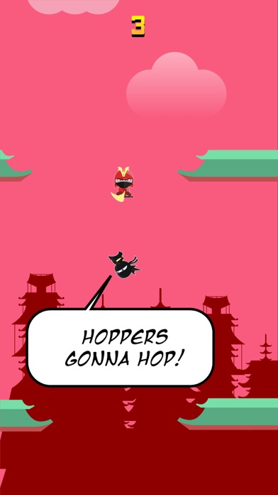 Hop Hop Ninja! screenshot 4