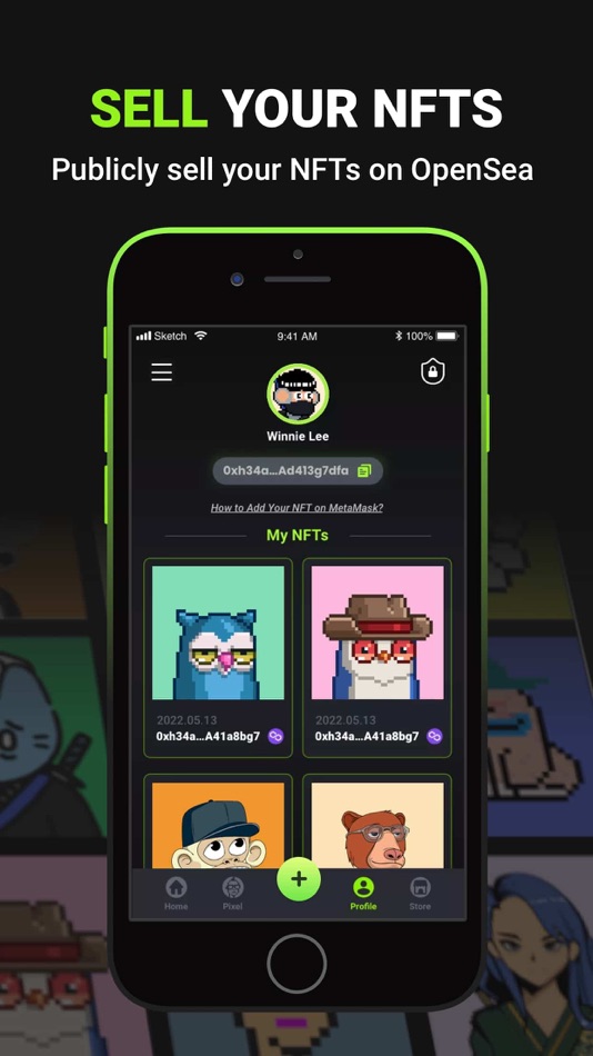 #5. NFT Kit: Pixel Art NFT Creator (iOS) 由: ASOFLY ADS LIMITED