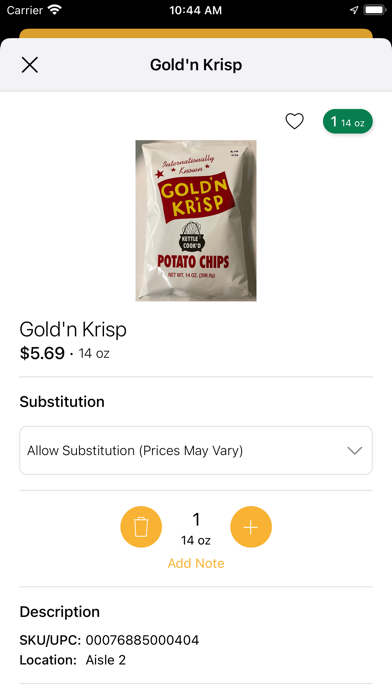 Fishers Foods Screenshot