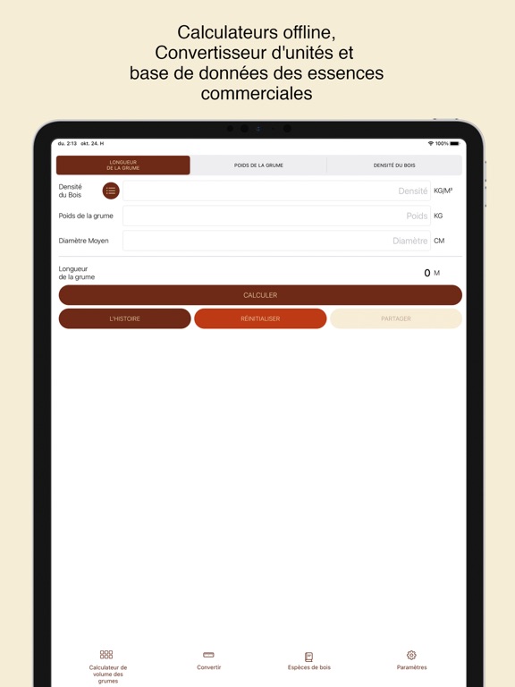 Screenshot #4 pour LogClimber - Calculateur
