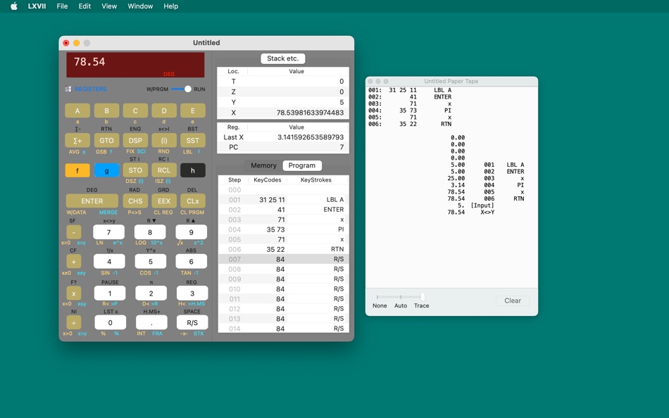 #3. LXVII (macOS) 由: Electric Slab Software