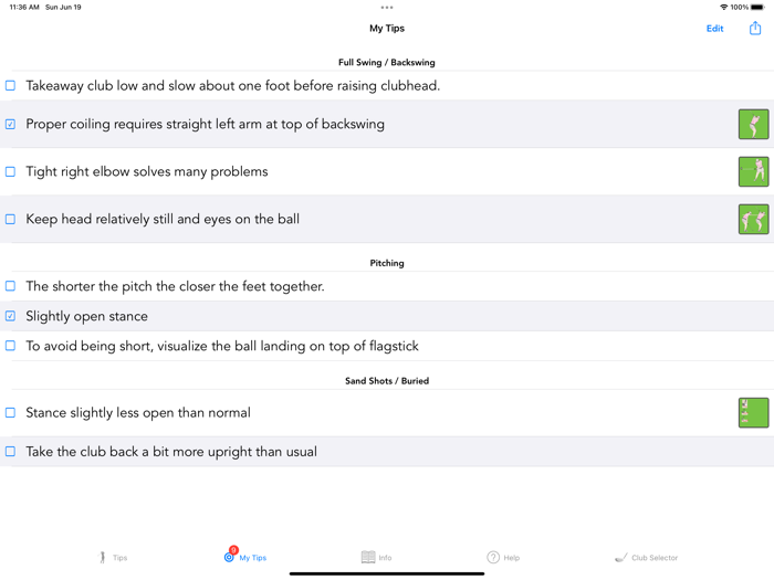 Lady Golfmaster Tips