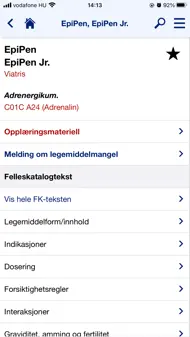 Felleskatalogen Helsepersonell iphone bilder 2