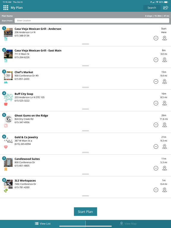 Visit Hendersonville iPad screenshot 9 - Travel app
