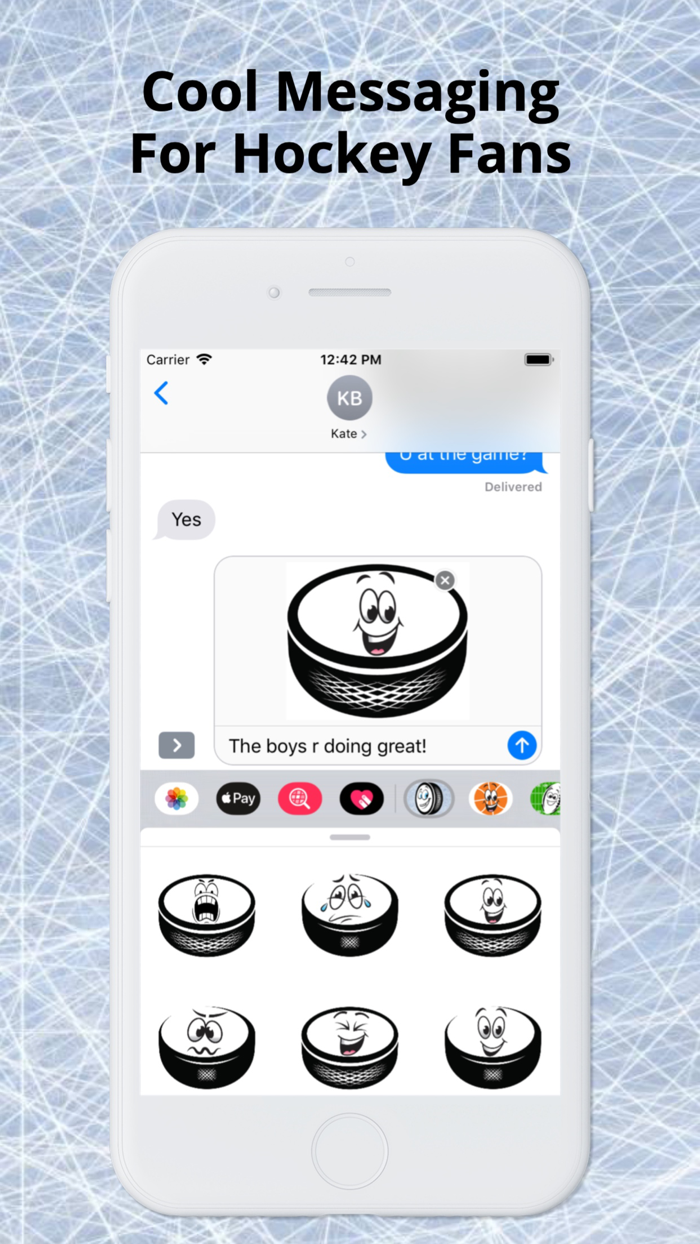 Ice Hockey Puck Emojis