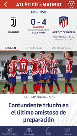 Game screenshot Atlético de Madrid apk