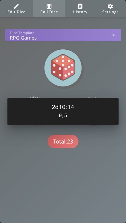 My Dice Roller
