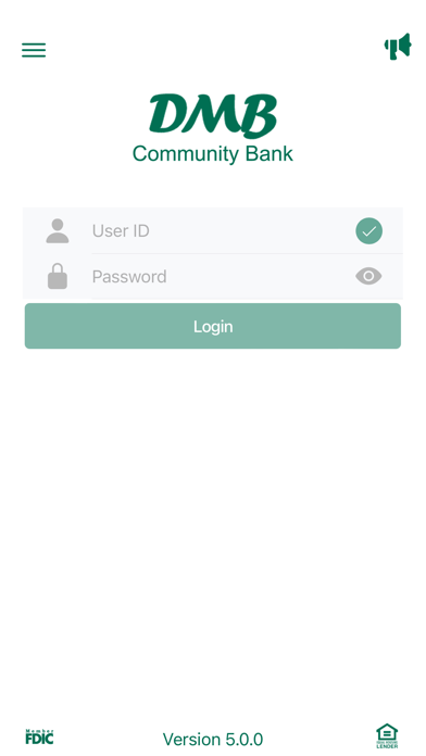 DMB Mobile Banking Screenshot