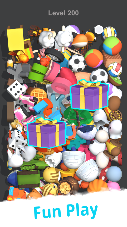 #3. Match 3D - Calm Matching (iOS) Podle: Calm Game Studio