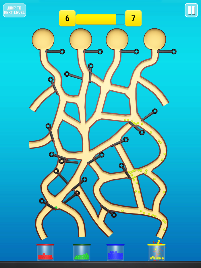 Ball Sort Color Game- Pull Pin