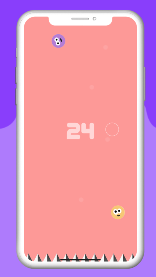 #5. Juggly Ball (iOS) Av: Digital Hole Pvt. Ltd.