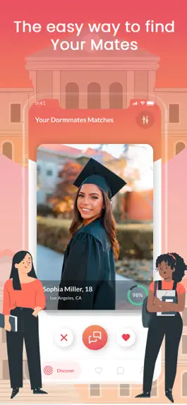 Game screenshot MatchUpMates: DormMates Finder mod apk