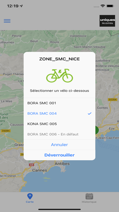 App screenshot
