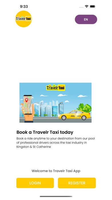 Travelr Taxi Passenger Screenshot