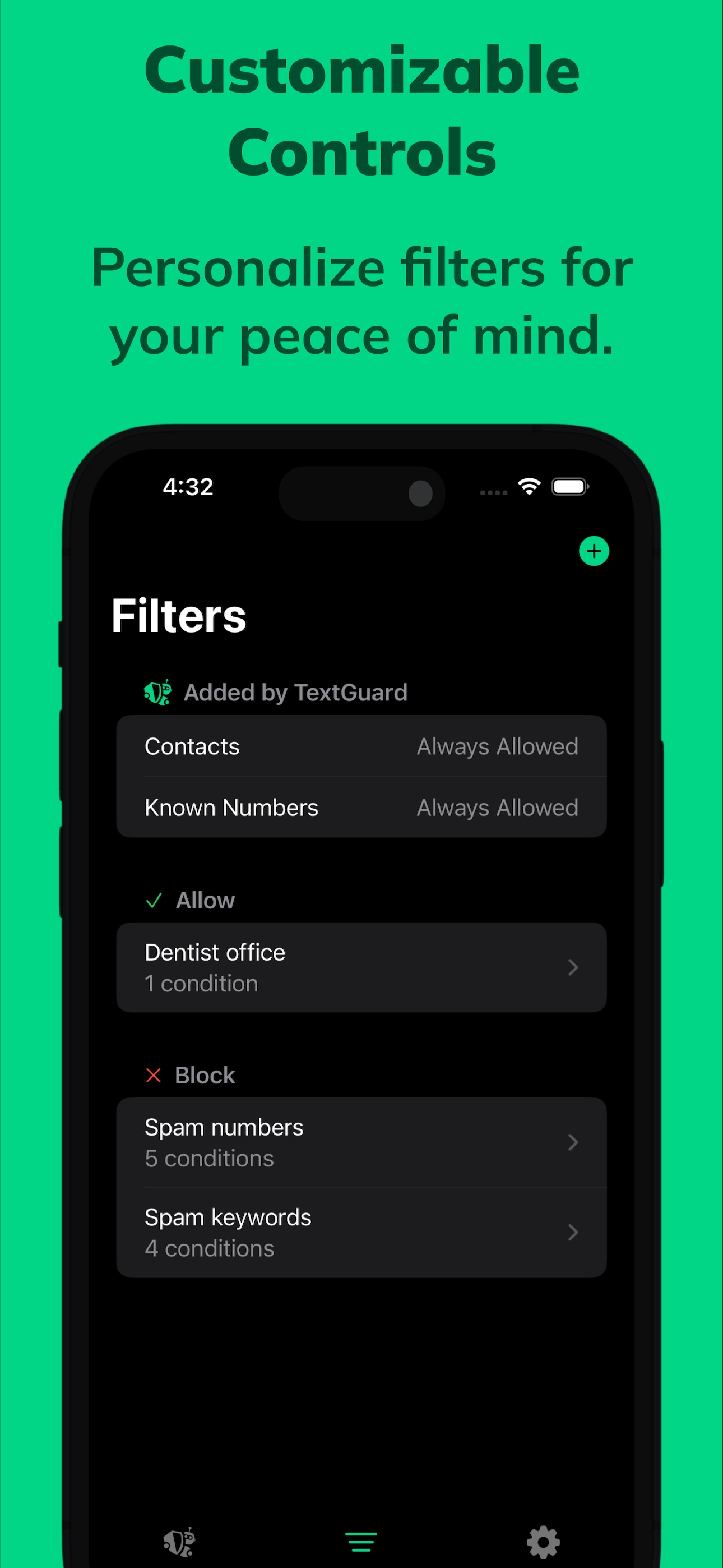 TextGuard: Spam Text Blocker
