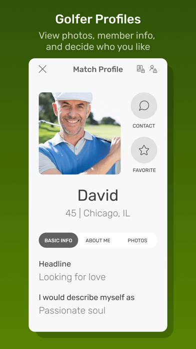 Meet Local Golfers Screenshot