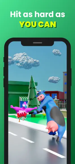 Game screenshot Crazy Cow: Test your strength apk