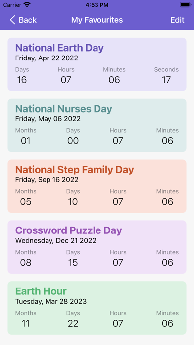 Cele Daily - Special Days Screenshot