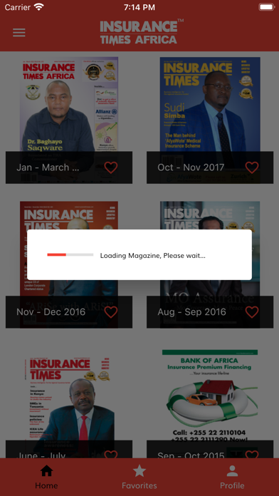 Insurance Times Africa Screenshot
