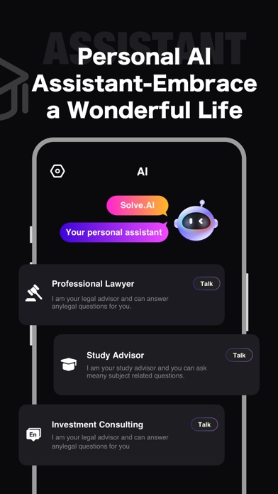 Solve.AI - AI Homework Helper Screenshot