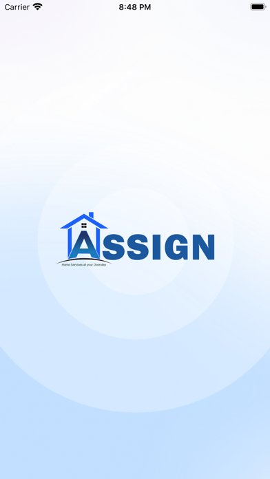 Assign Home Service Screenshot