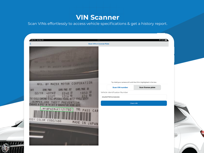 VIN Decoder and Vehicle History