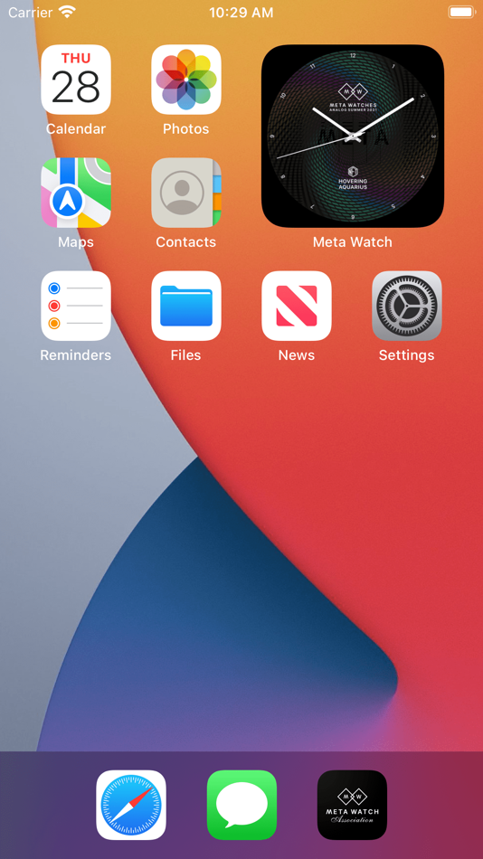 #1. Metawatches (iOS) 由: axonic