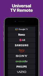 smart tv remote control ⊕ iphone screenshot 1