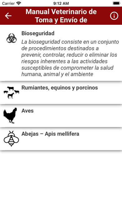OIRSA Biblioteca Screenshot