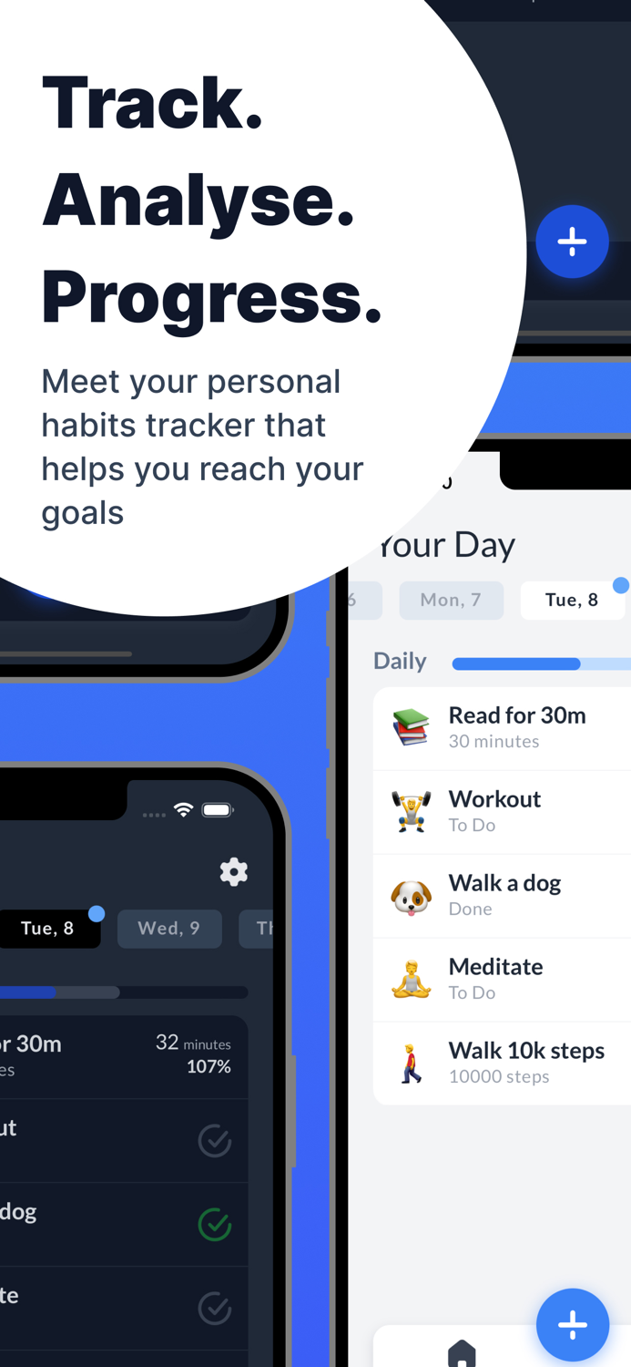 Progress Habits Tracker
