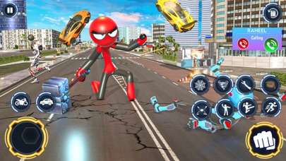 Superhero Games: Stickman Wars Screenshot