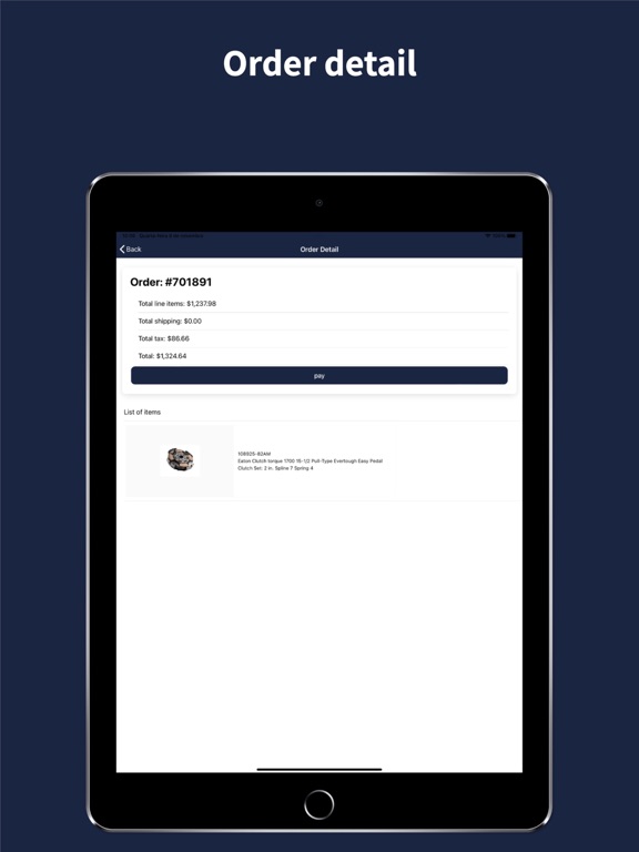 Miami Star iPad screenshot 7 - Shopping app
