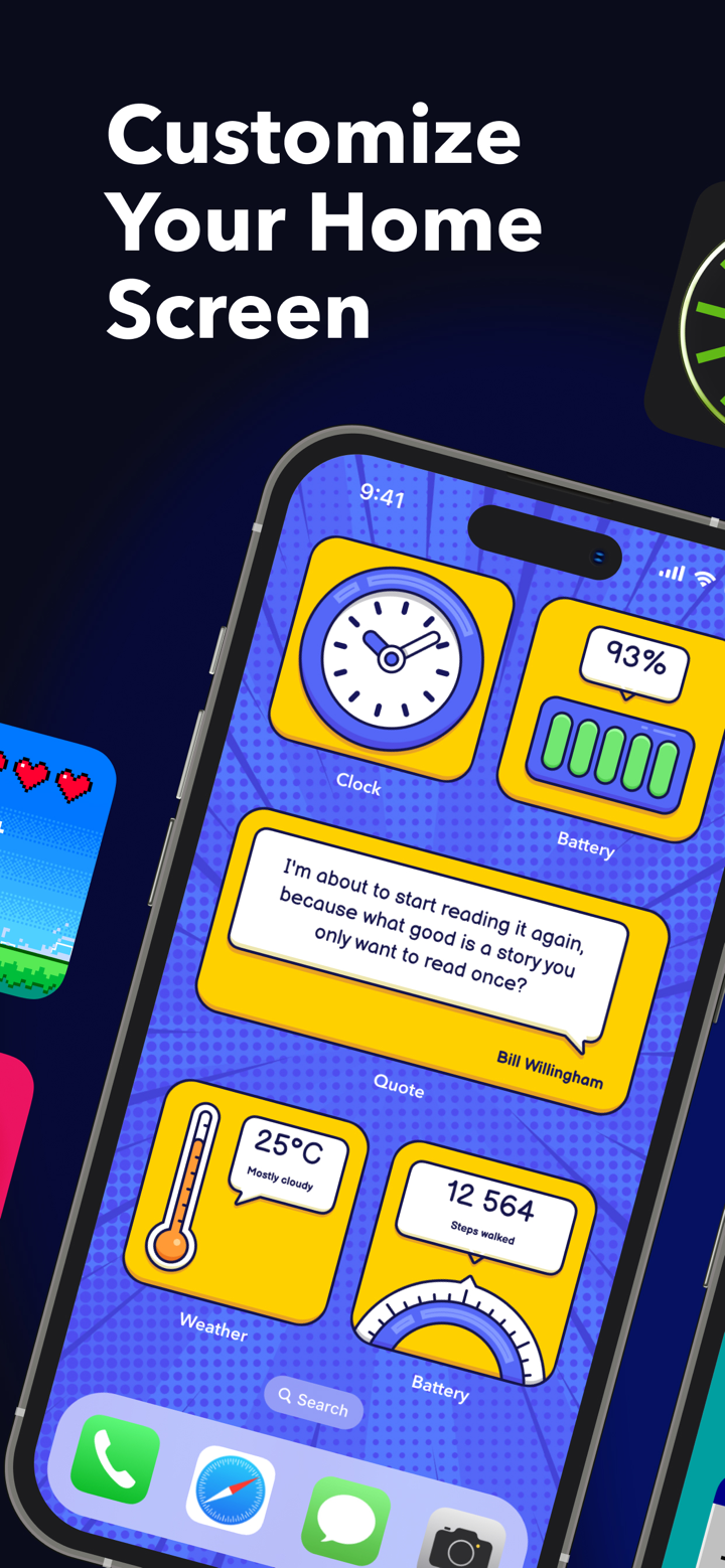 WiGet - Cool Widgets & Themes screenshot 1