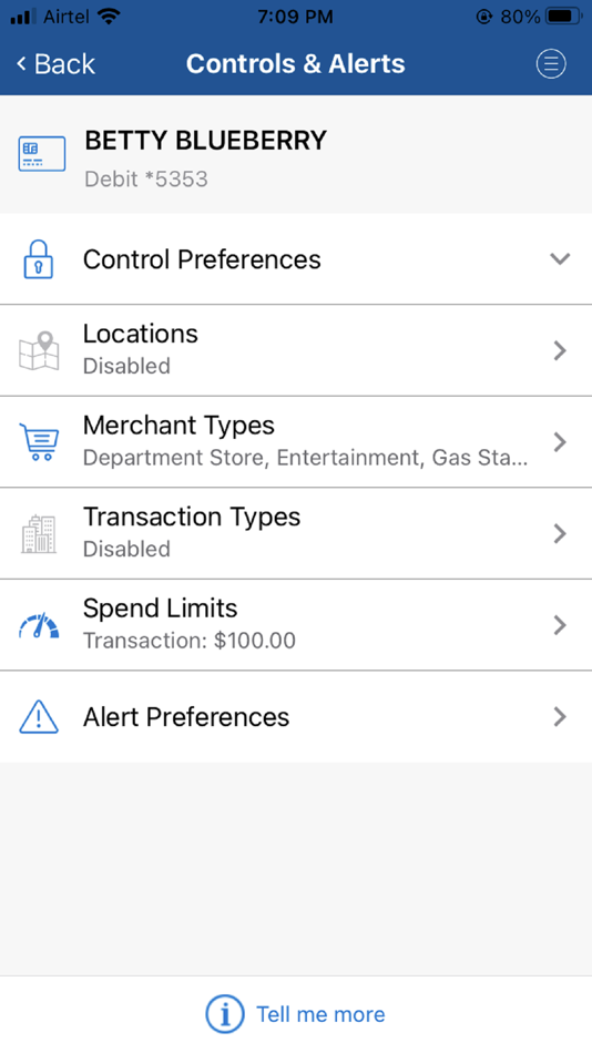 #4. FBMF Card Control (iOS) 由: First Bank Richmond