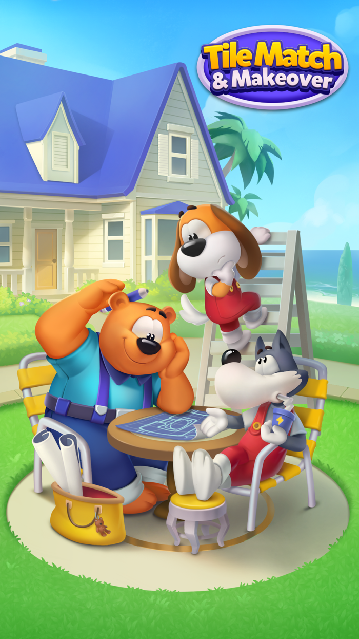 Tile Match - Makeover and Toon