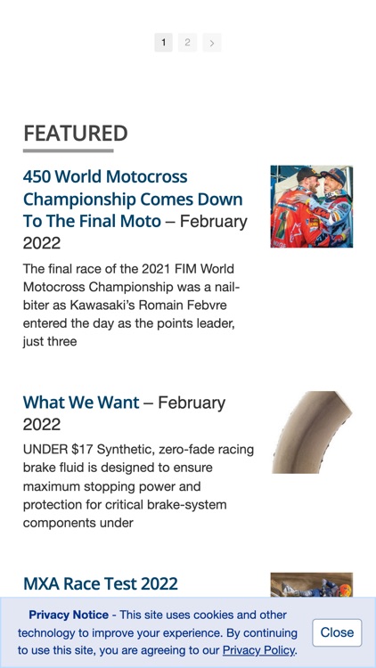 Motocross Action Magazine