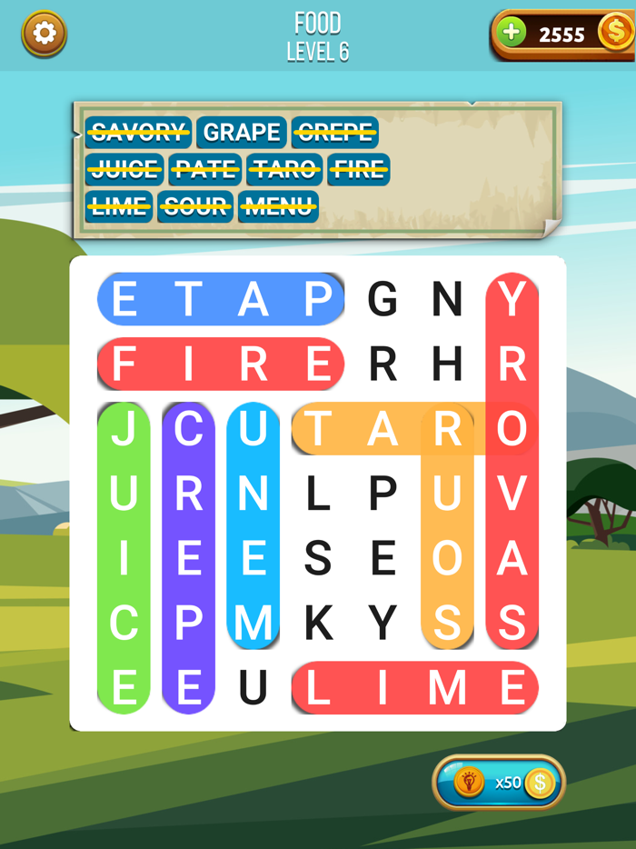 Word Hunt Hidden Word Puzzle