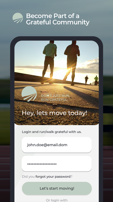 Run Grateful Screenshot