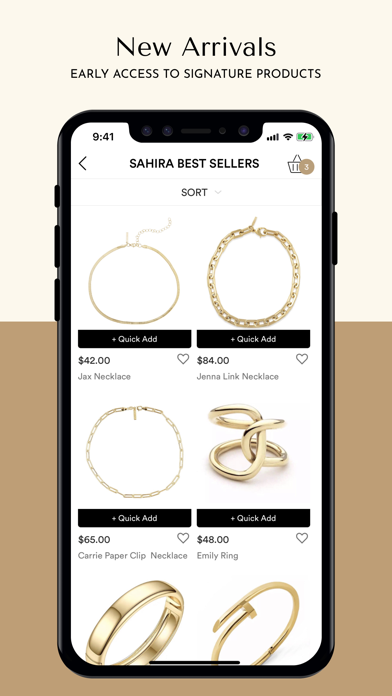 Sahira Jewelry Design Screenshot