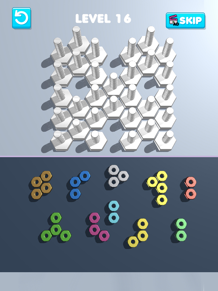 Hex Nuts  Bolts Jigsaw Puzzle