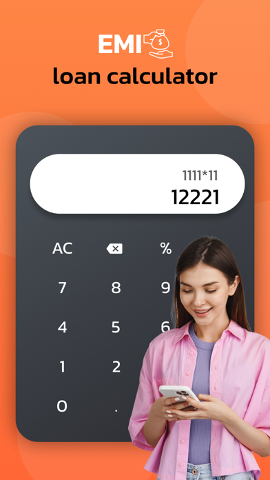 Loan EMI Calculator & Manager Screenshot