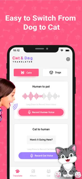 Game screenshot Cat & Dog Translator - Dogify apk