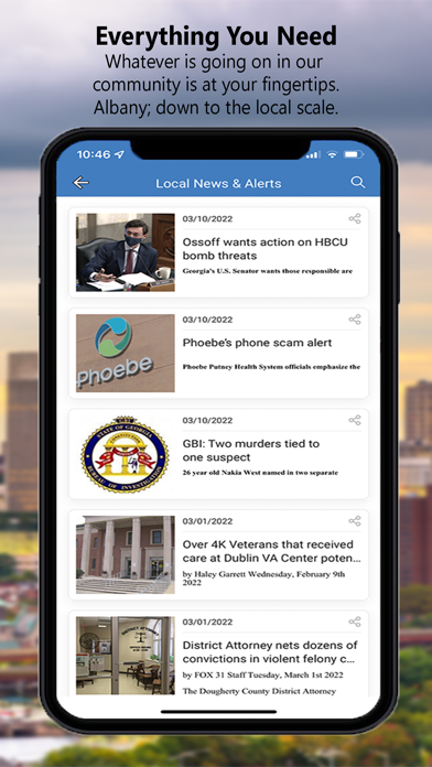 Albany Metro Community App Screenshot