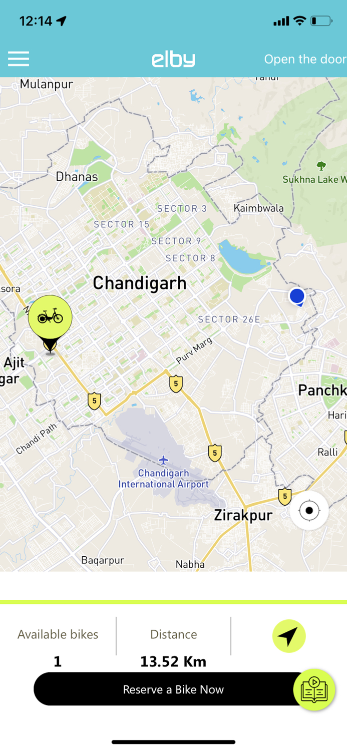 Elbys E-Bike Sharing App