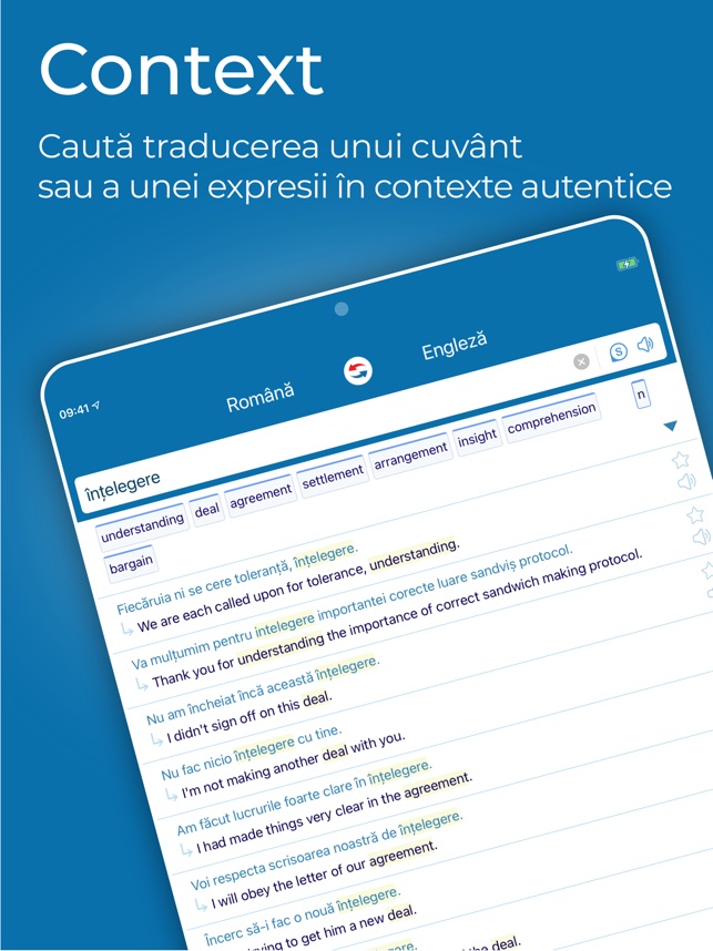 Reverso dicționar, traducere în App Store