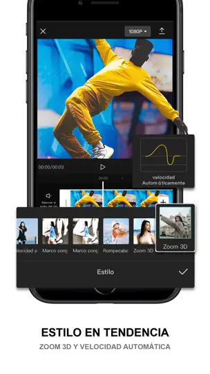 Captura de pantalla de CapCut - Editor De Vídeo en iPhone 1