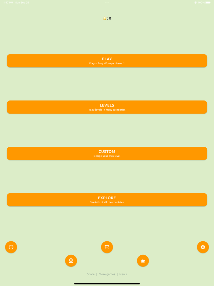 Country Mania Learn and Quiz