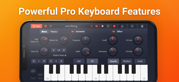 Piano Keyboard and Beat Machine