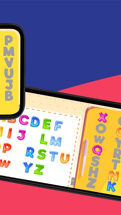 English Letters Fridge Screenshot